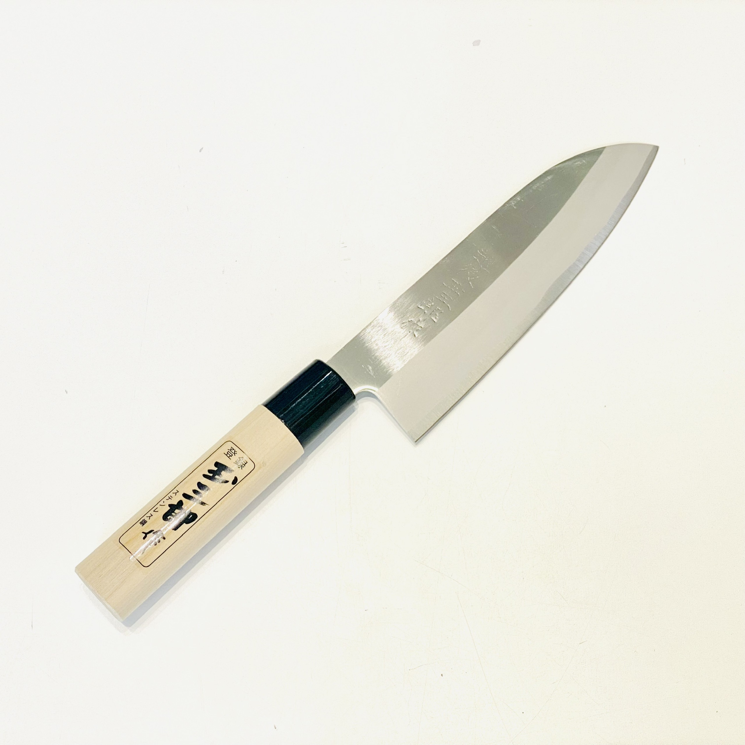 Dao Bếp Nhật Bản KATAOKA Tamasaburo Santoku 165mm | Thái Đa Năng - Thép Không Gỉ Carbon Cao