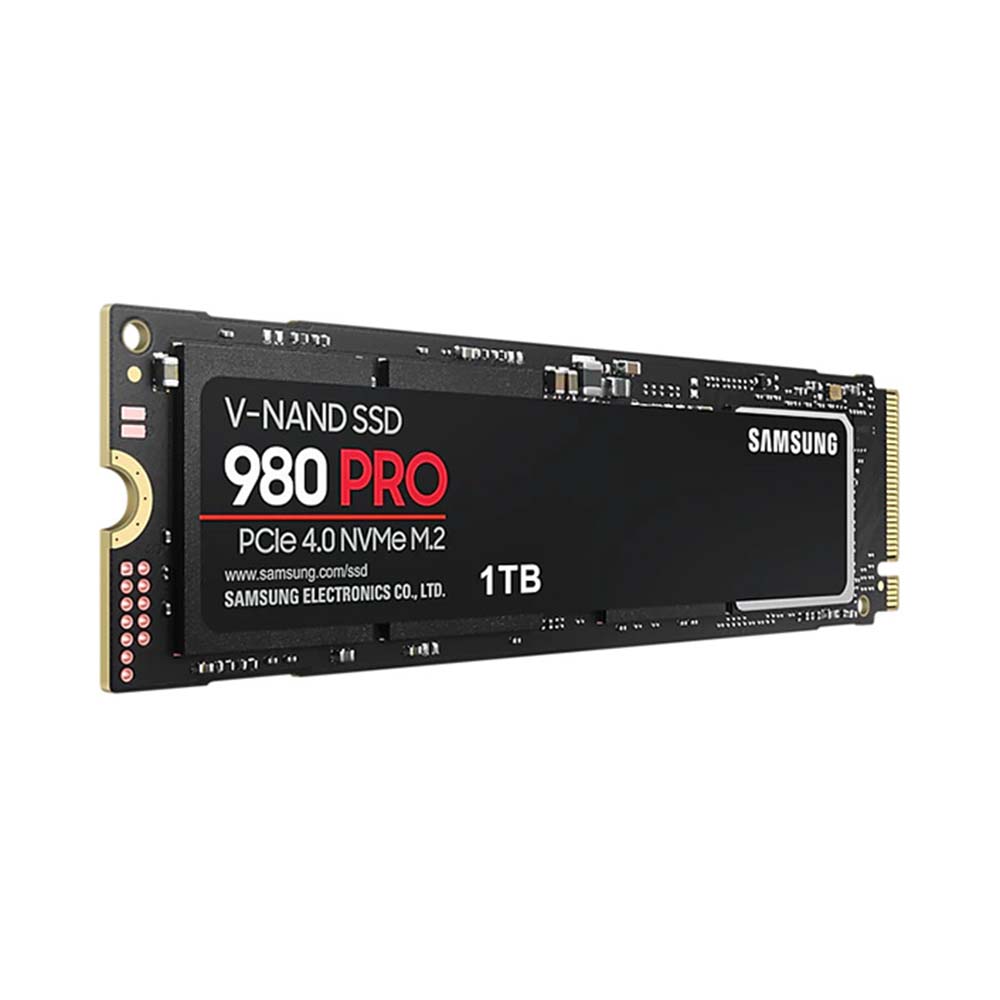 Ổ Cứng SSD Samsung 980 Pro 1TB PCIe Gen 4.0 x4 NVMe V-NAND M.2 2280 (MZ-V8P1T0BW) - Hàng Chính Hãng