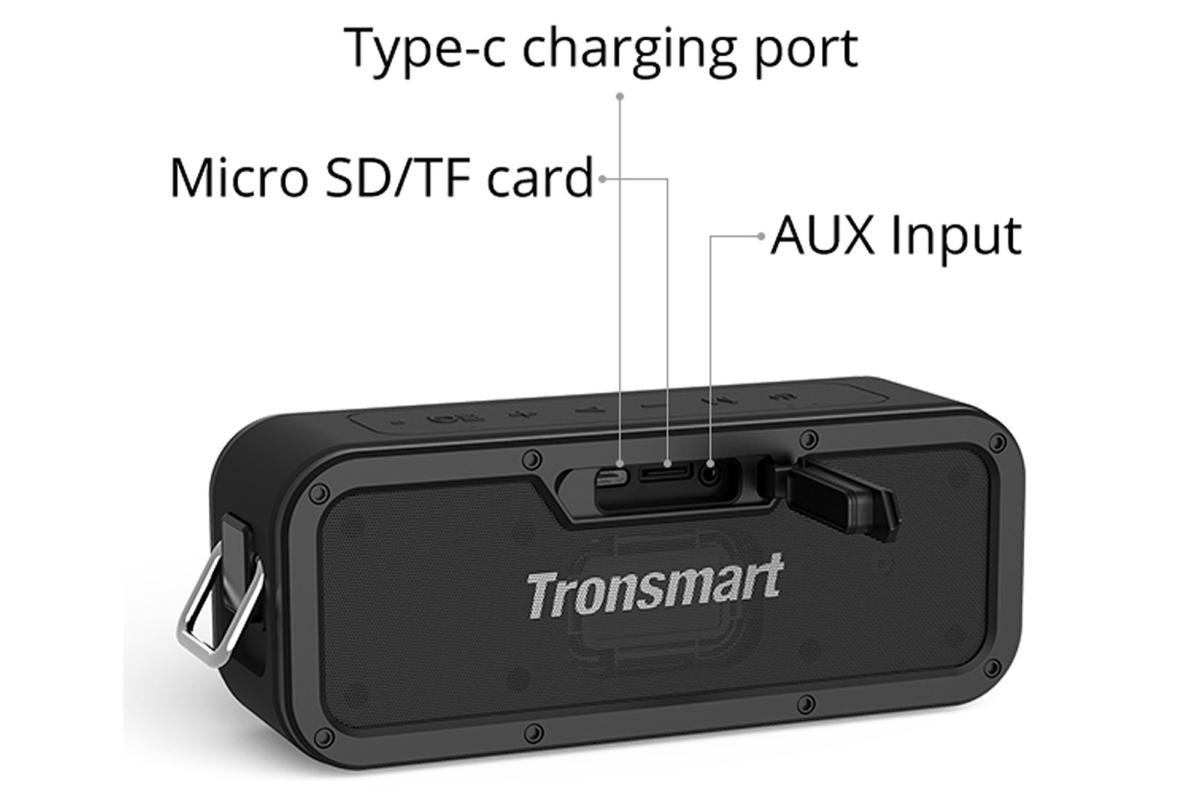 Loa Bluetooth di động Tronsmart Element Force Bluetooth 5.0 Loa di động 40W - Hàng Chính Hãng