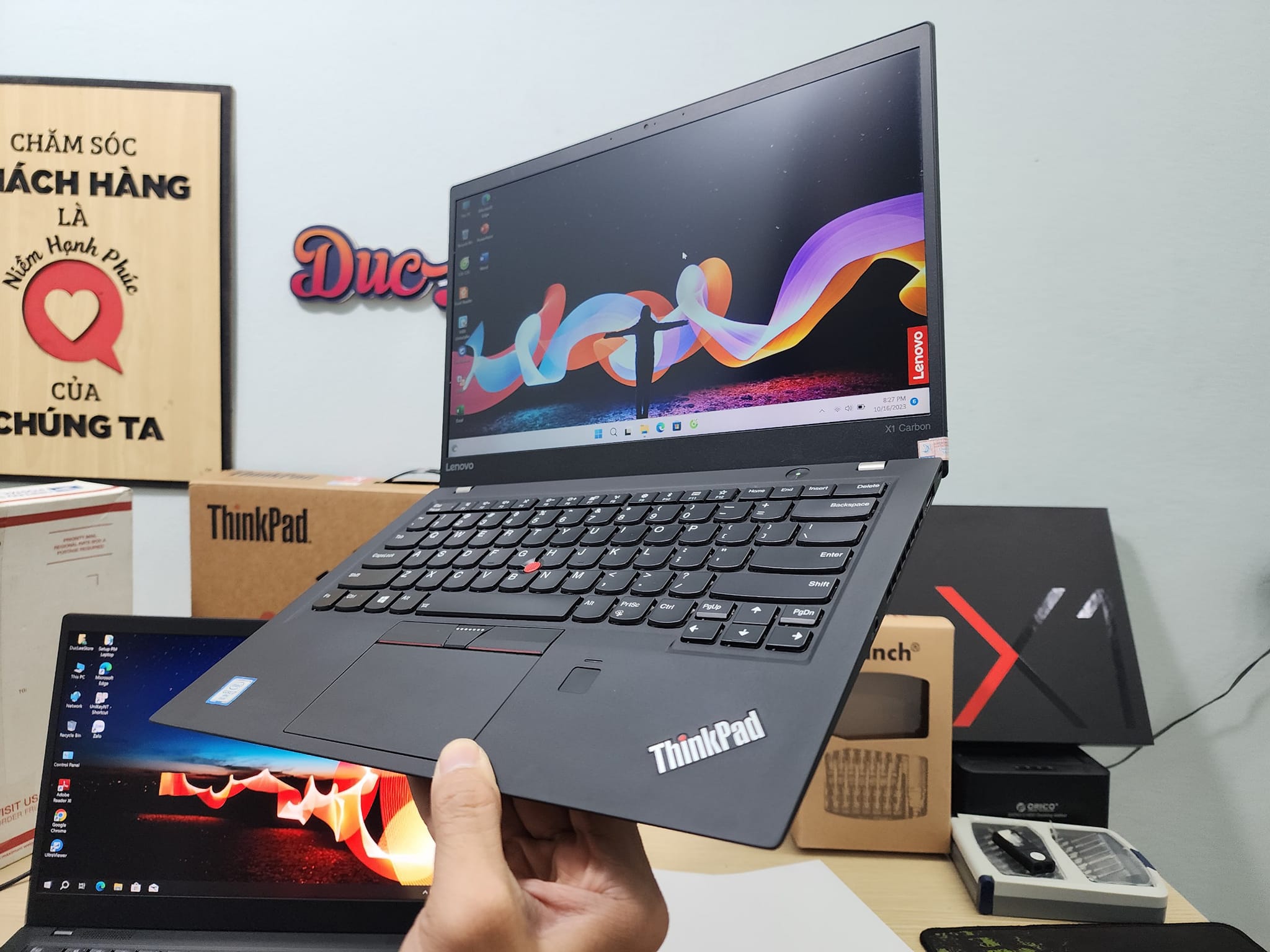 LAPTOP LENOVO X1 CARBON GEN 4/ CORE I5-6300U / RAM 8GB / SSD 512GB / MÀN HÌNH 14 INCH / HÀNG CHÍNH HÃNG