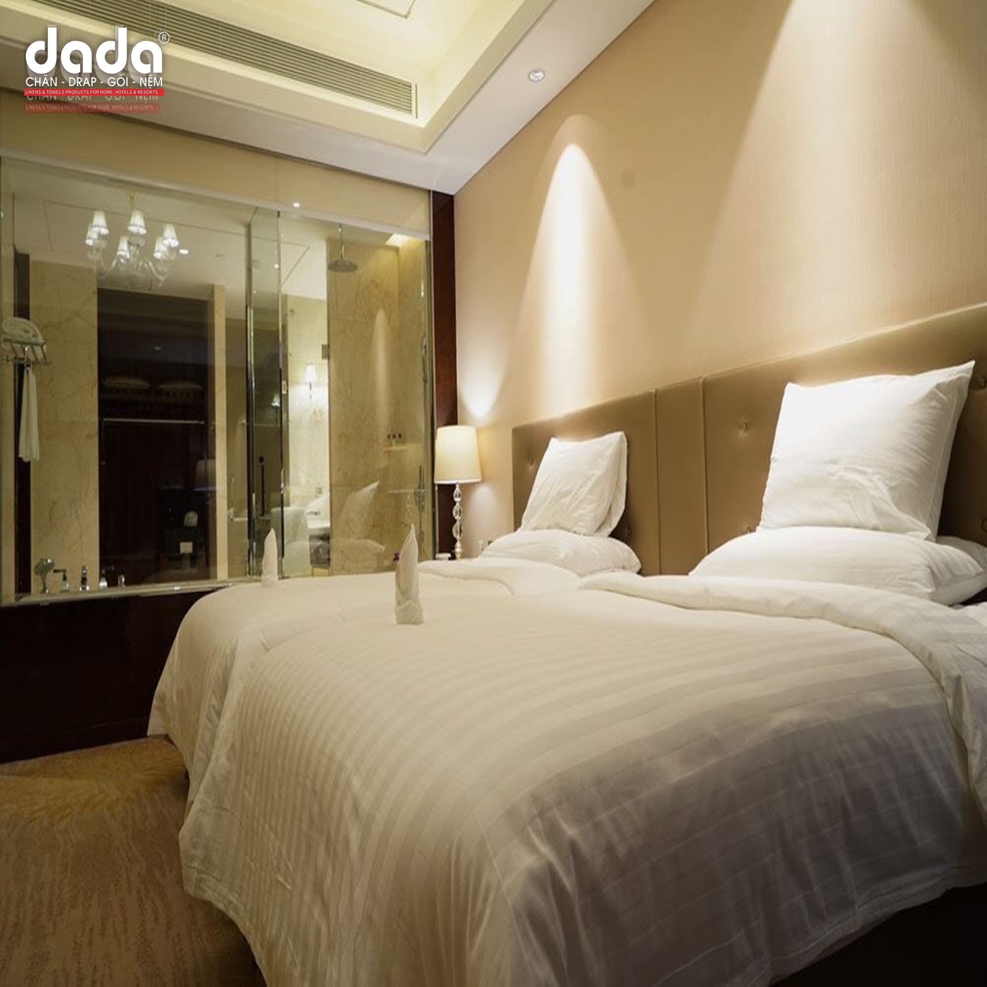 Ruột Chăn Khách Sạn/Resort 5 Sao Cao Cấp DaDa - Mềm Mịn & Thoáng Mát/ Dùng Được 4 Mùa - Gòn Lông Vũ Nhân Tạo - Size 220x200 - Hàng Chính Hãng
