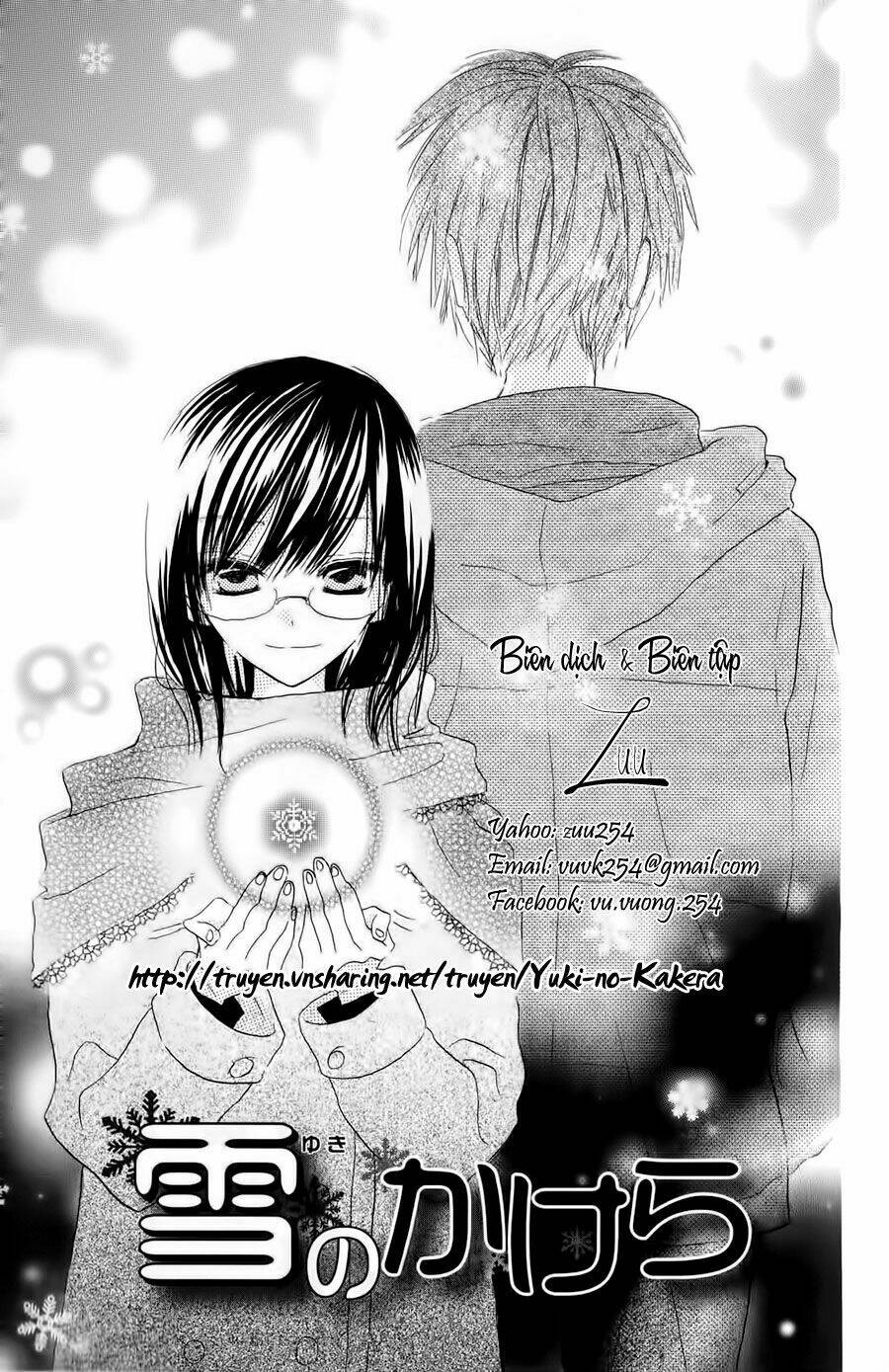 yuki no kakera những mảnh tuyết chapter 1 1