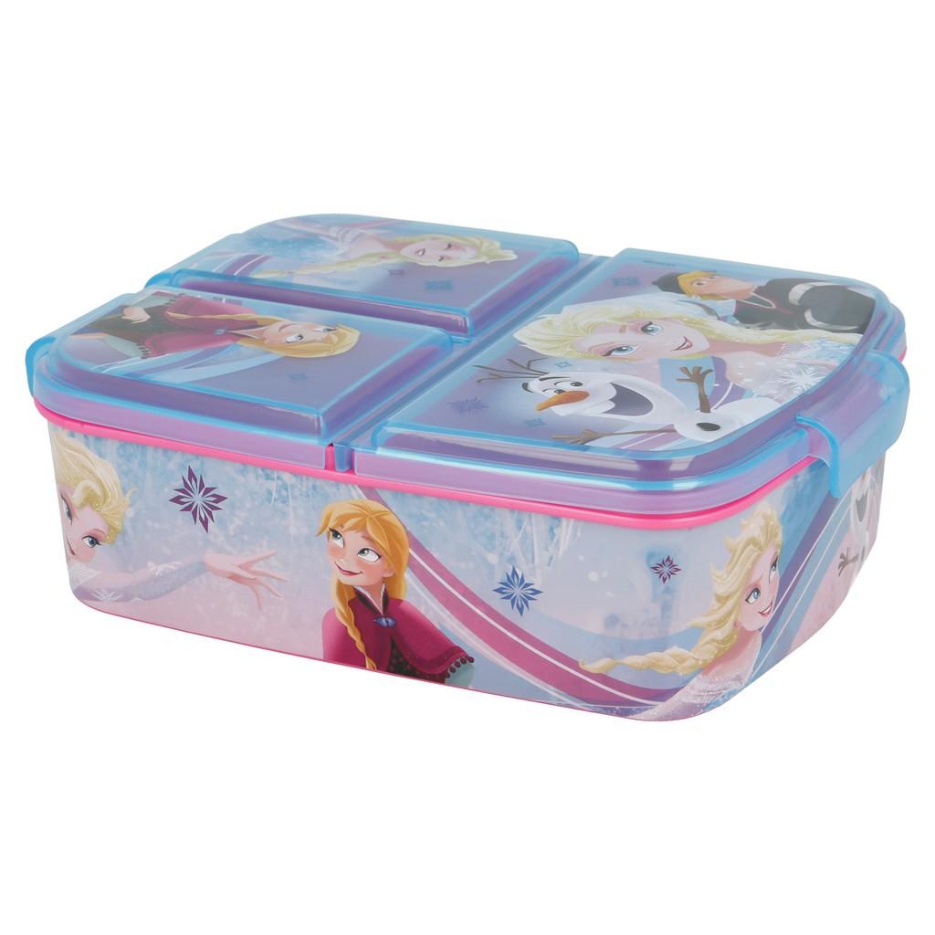 Hộp Sandwich SieuKid Multi Compartment Frozen Iridescent Aqua Chính Hãng