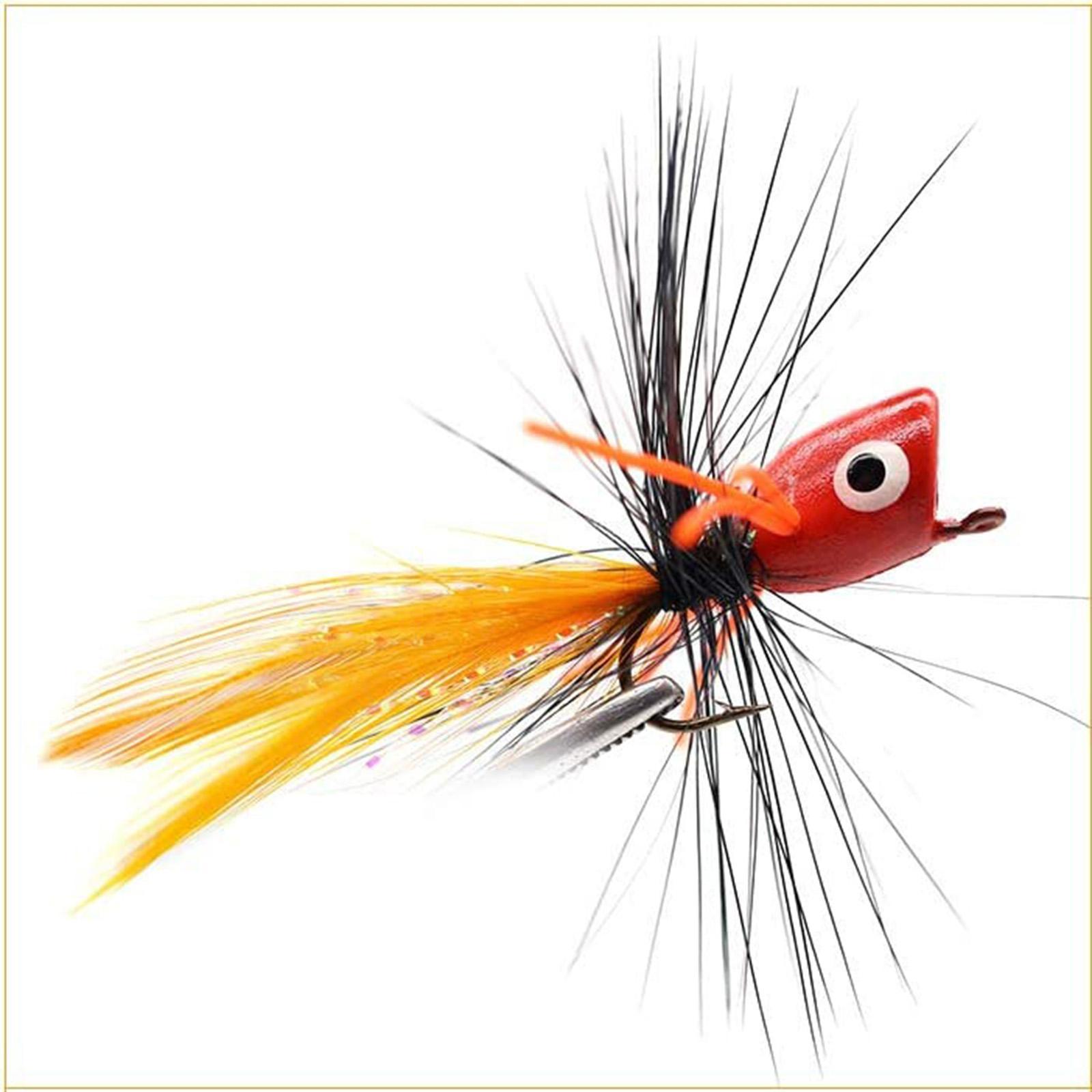 10 Pieces Fly Fishing Fishing Lures Assortment Artificial Baits Fly Fishing for Trout Salmon Fly Fishing Sunfish
