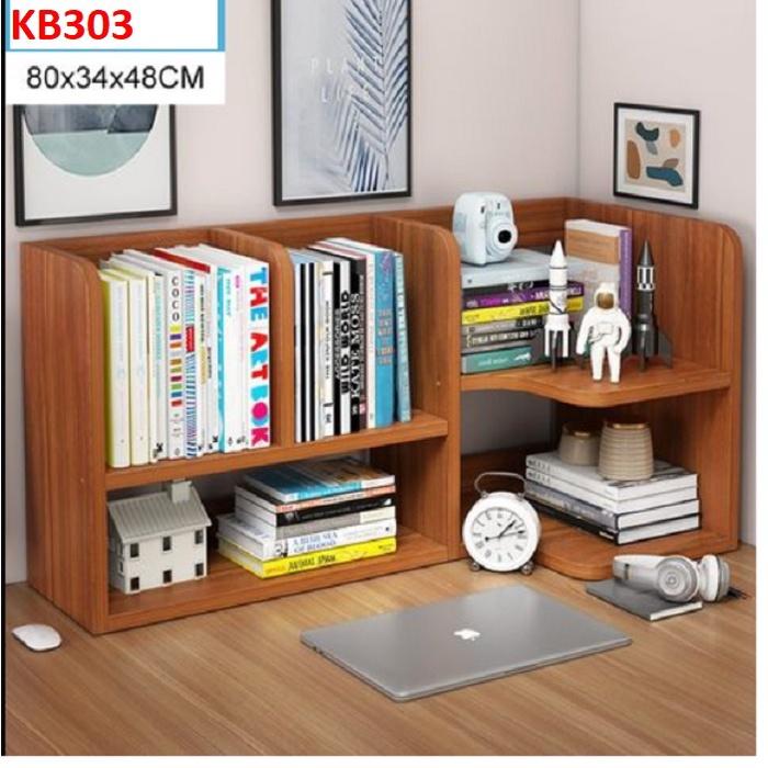 KỆ HỔ SƠ ĐỂ BÀN, KỆ SÁCH ĐỂ BÀN, KỆ ĐỰNG TÀI LIỆU BẰNG GỖ KB303