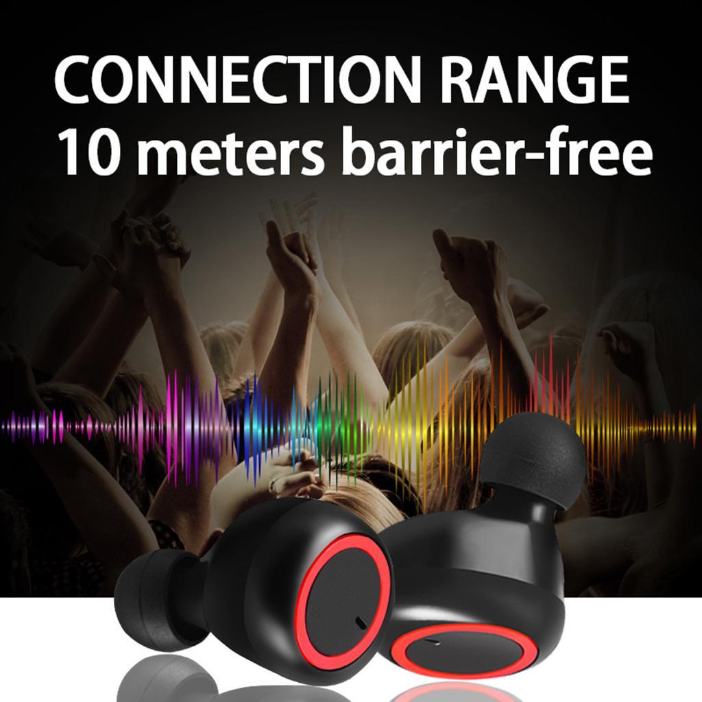 Wireless Bluetooth Earphones Sport Stereo HD Earbuds with Charging Case