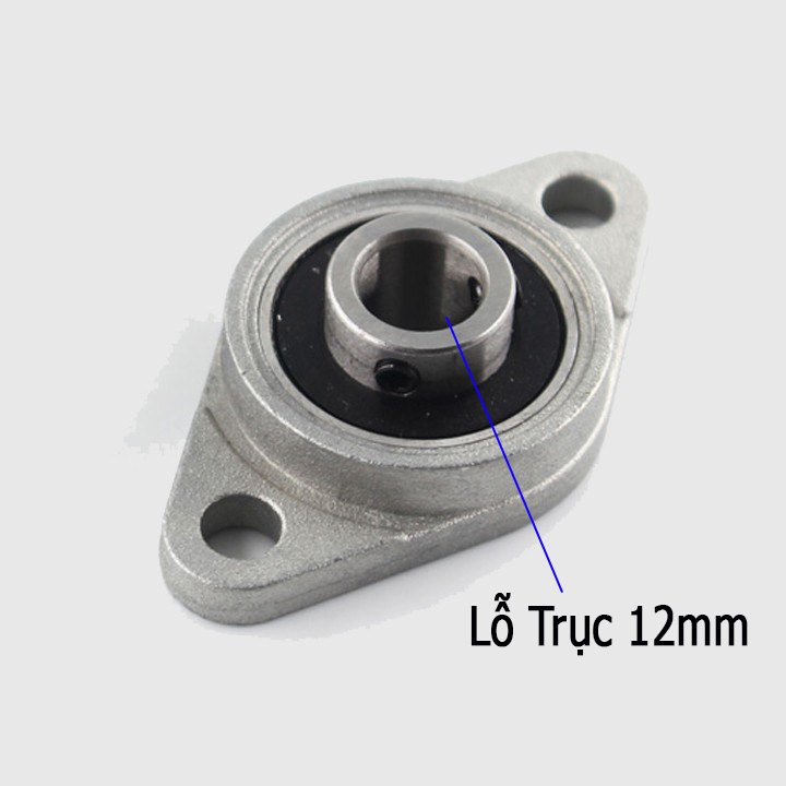 Gối Đỡ Vòng Bi Trục Ngang - Lỗ Trục 12mm