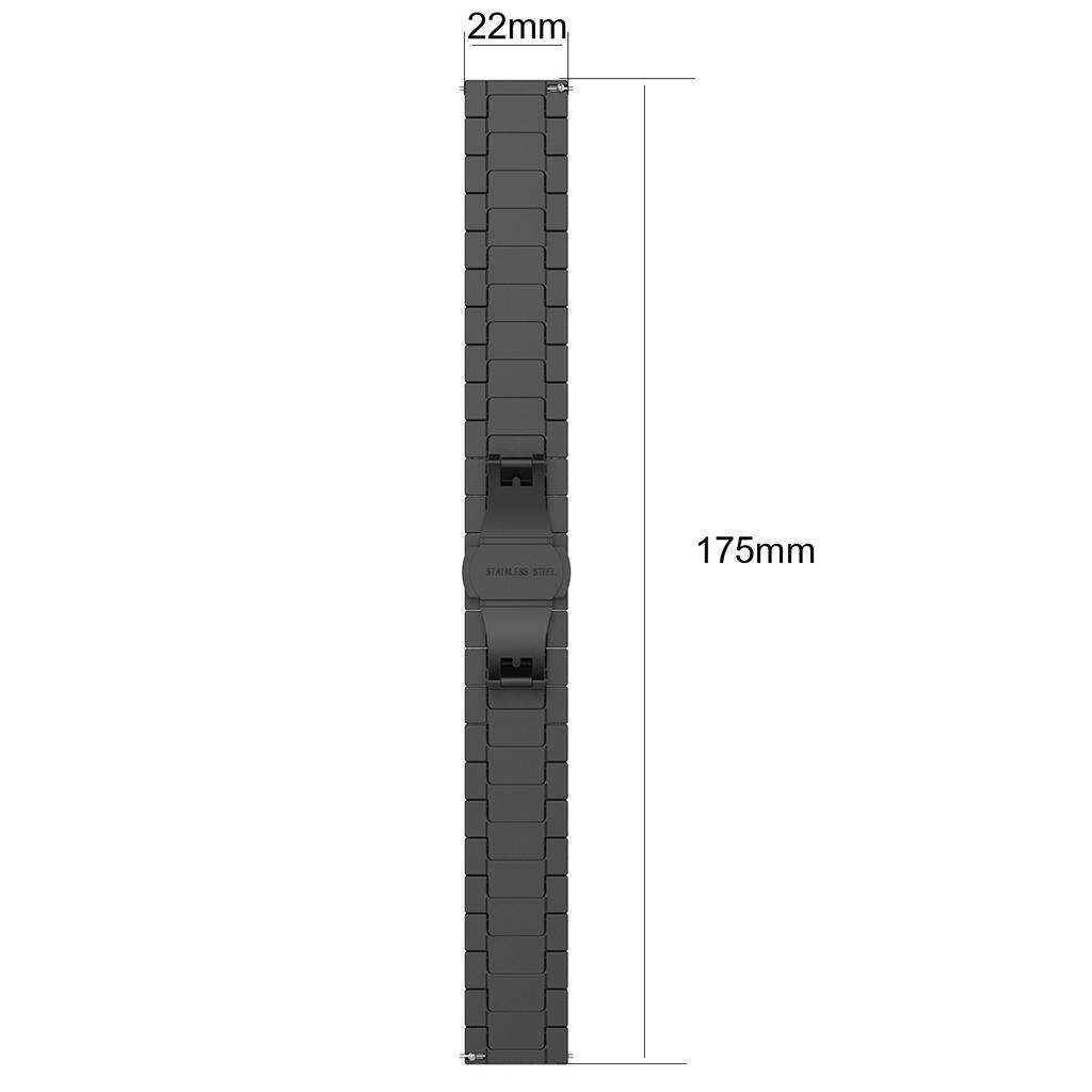Metal Watch Band Stainless Steel Bracelet Straps 22mm with Buckle for Huawei Hornor Magic/Watch GT