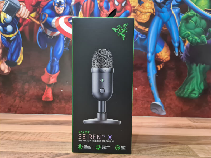 Thiết bị thu âm Razer Seiren V2 X-USB Microphone for Streamers_Hàng chính hãng