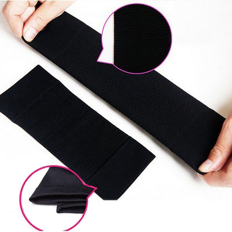1 Cánh Tay Tông Đơ Cắt Neoprene Cánh Tay Nữ Điều Khiển Shapers Tay Dây Cánh Tay Shaper Thon Gọn Hơn Cho Nữ Color: 1Pair Black