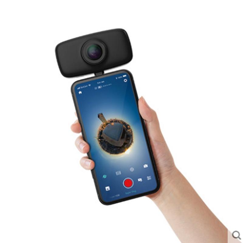 KanDaoQooCam FUN Mini Sports HD Camera 360 độ du lịch Quay phim 4K Camera chống sốc điện tử Màu sắc: Xanh da trời