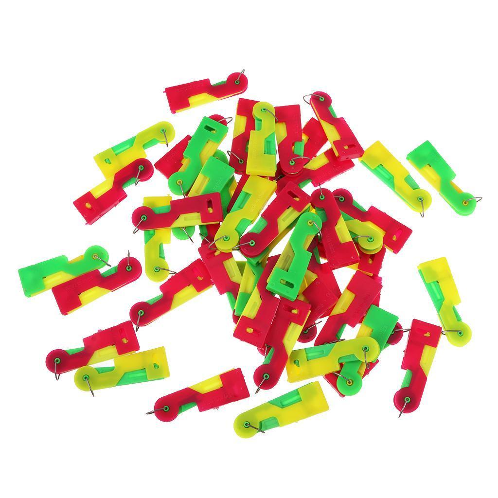 Pack of 50 Useful Home Sewing Needle Threading Guide Device Tool for Embroidery