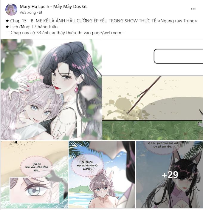 bị mẹ kế là ảnh hậu cưỡng ép yêu trong show thực tế chapter 15 1