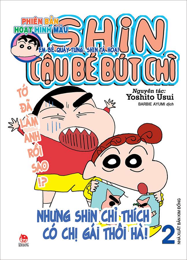 Shin Cậu Bé Bút Chì - Phiên Bản Hoạt Hình Màu - Tập 2