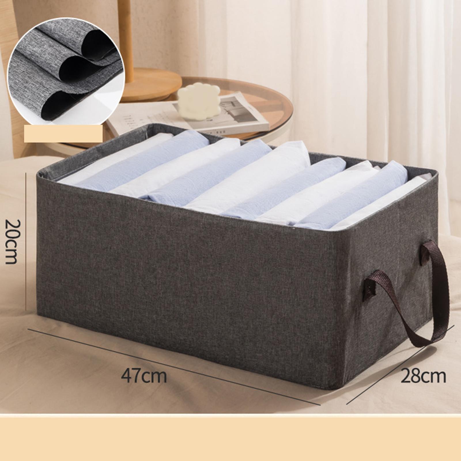 Toy Storage Case Large Clothes Organizer for Closet Bedroom Cabinet Bookcase