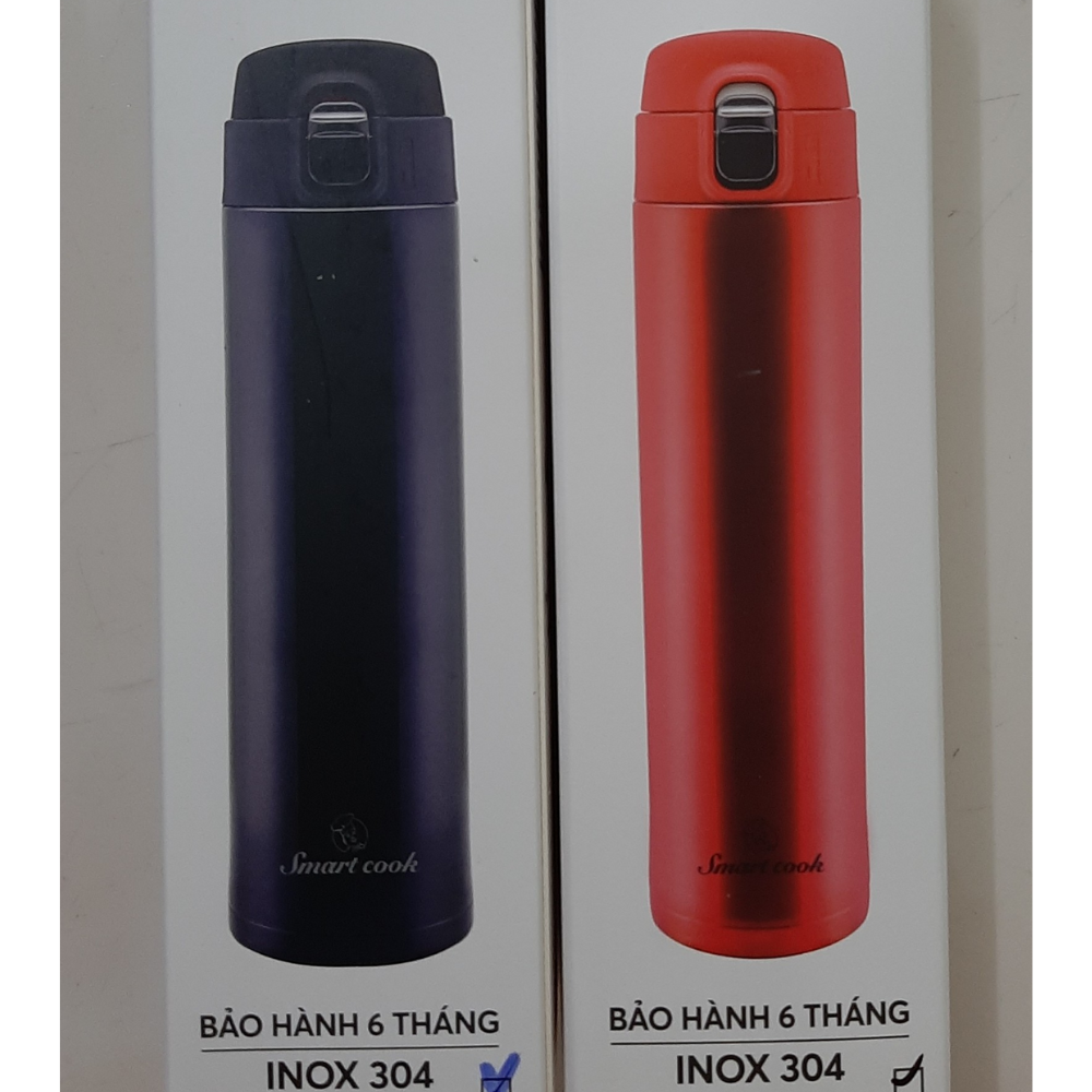 Bình giữ nhiệt Smart Cook inox 304 500ml EDA0308