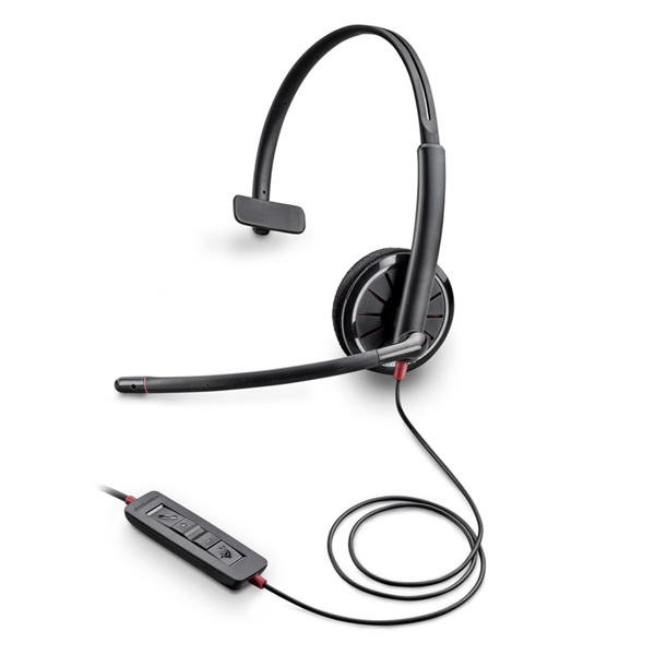 Tai Nghe Plantronic C310-M Monaural (Microsoft) - Hàng chính hãng(85618-101) tai nghe một bên tai với thiết kế đơn giản với chất lượng âm thanh tuyệt vời