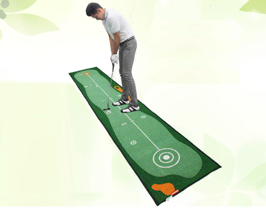 NEW 2021 - Loại 1 - Thảm tập Putt nâng cao cho người chơi Golf, cho nhiều bài tập góc và khoảng cách