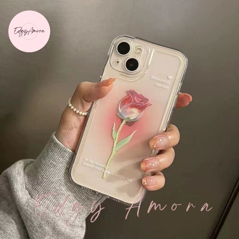 Ốp lưng Iphone chống sốc hoa hồng màu gradient dành cho Iphone 11 / Phone 11 Pro / Iphone 11 Pro Max / Iphone 12 / Iphone 12 Pro / Iphone 12 Pro Max / Iphone 13 / Iphone 13 Pro / IPhone 13 Pro Max / Iphone 14/ Iphone 14 Pro / Iphone 14 Pro Max