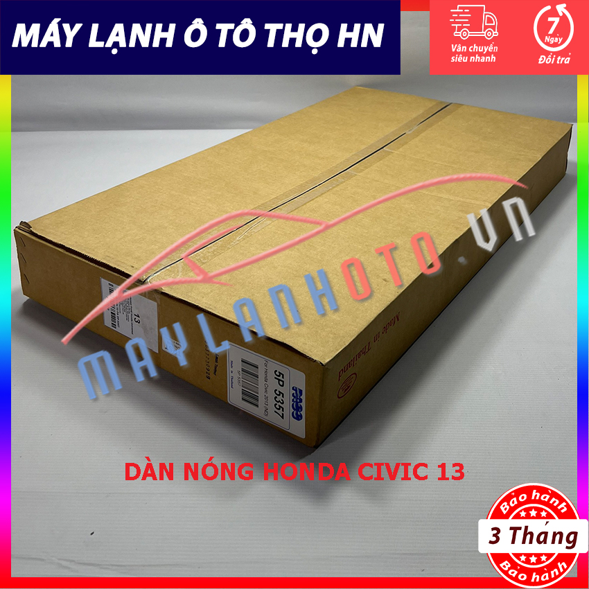 Dàn (giàn) nóng Honda Civic đời 2013 Hàng xịn Thái Lan (hàng chính hãng nhập khẩu trực tiếp)