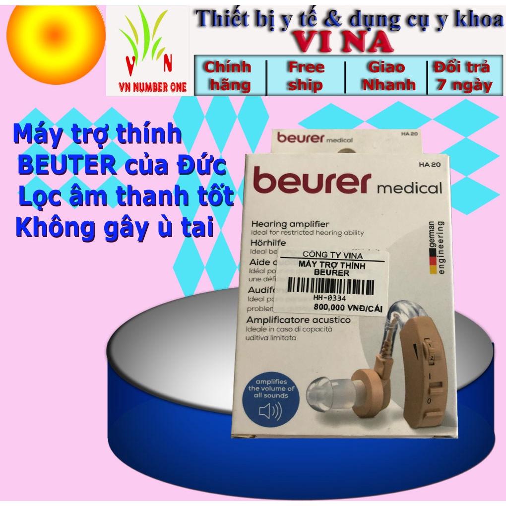 Máy Trợ Thính Beurer HA20 Của Đức, Máy Trợ Thính 3 Chế Độ Nghe, Công Nghệ Khử Tiếng Ồn, Âm Thanh Rõ Ràng