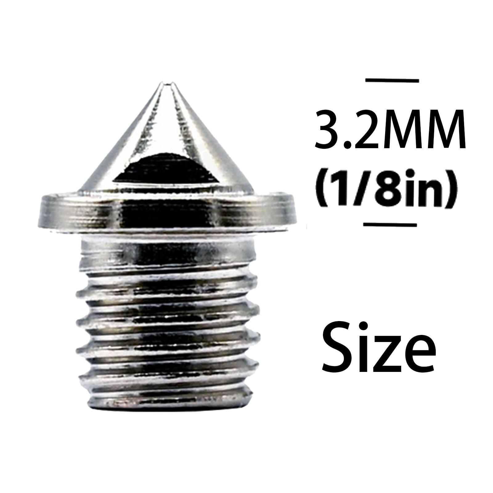 12x Track Spikes Sturdy Replacement Spikes for Running High Jump Backpacking