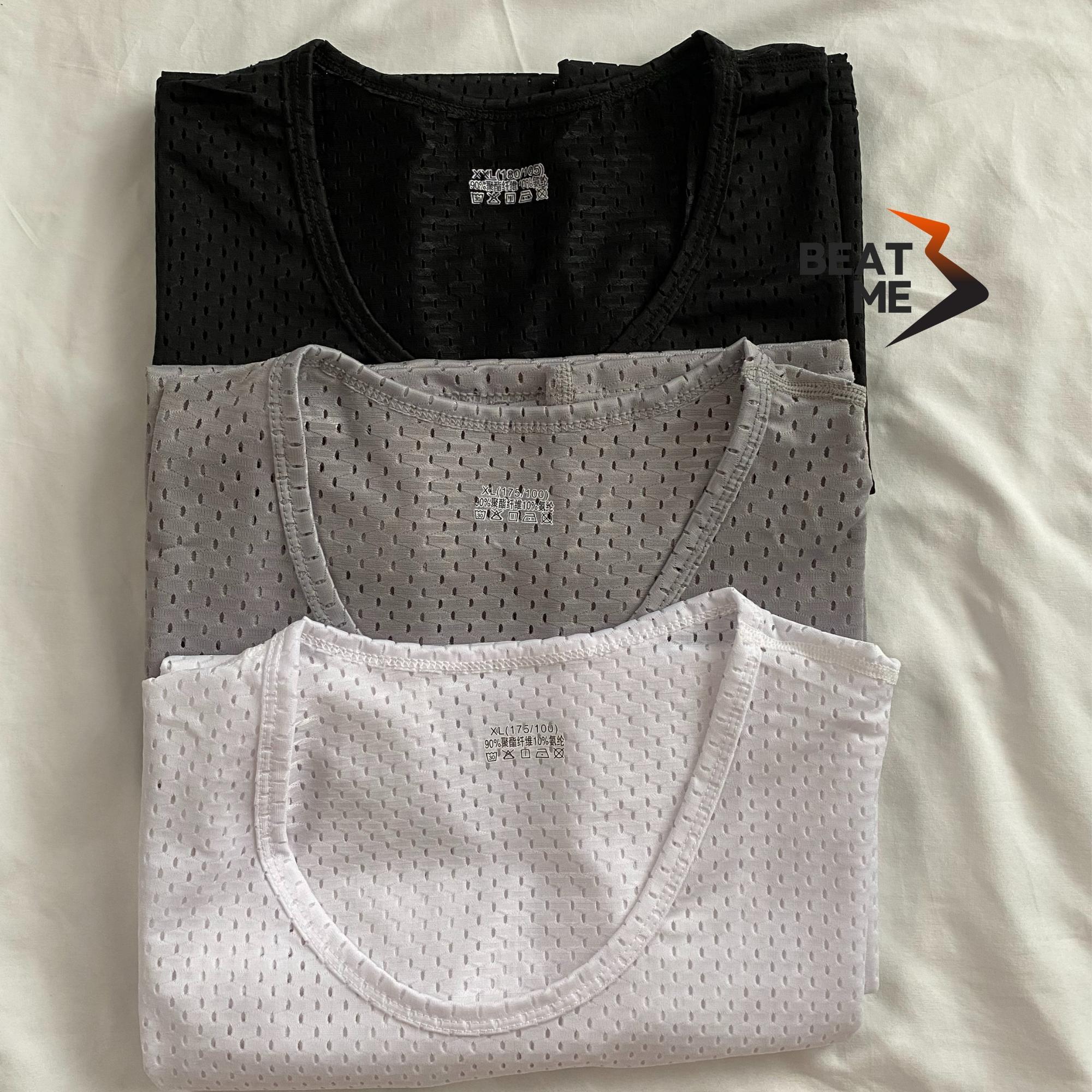 Combo 3 Áo Tank Top Thể Thao Tập Gym Mặc Nhà Beatme Form Thoải Mái Vải Lưới Siêu Thoáng Mát Mau Khô Hút Mồ Hôi Mùa Hè