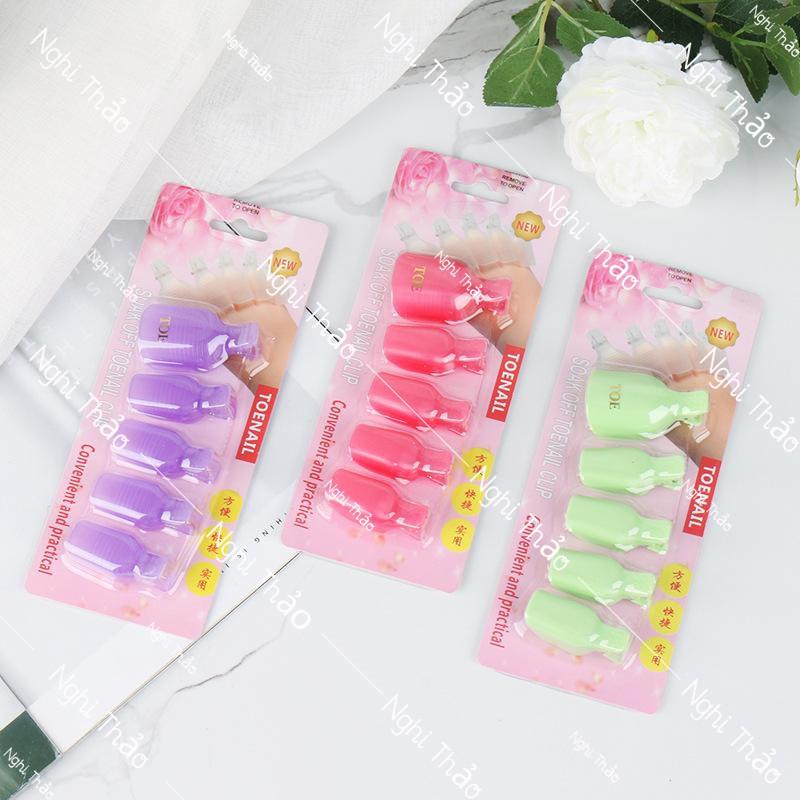 Kẹp ủ móng chân set 5 cái