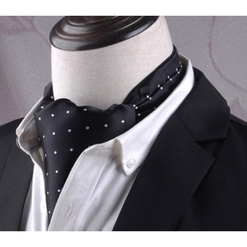 Khăn đeo cổ nam - Khăn ascot cao cấp