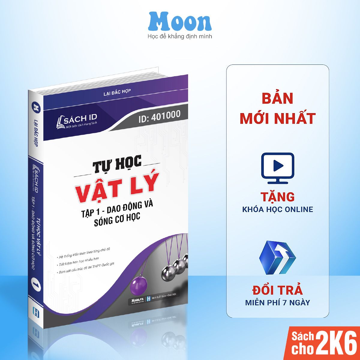 Sách ID Tuyển chọn 3000 bài tập dao động cơ học và sóng cơ học