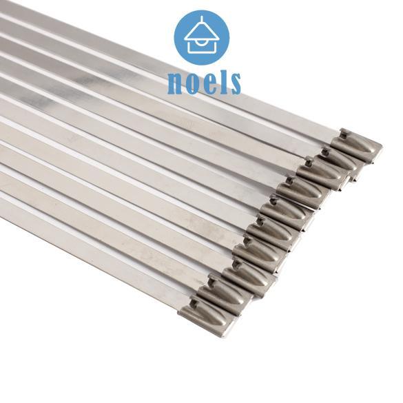 Bộ 100 Dây Rút Bằng Thép Không Gỉ 4.6x300mm