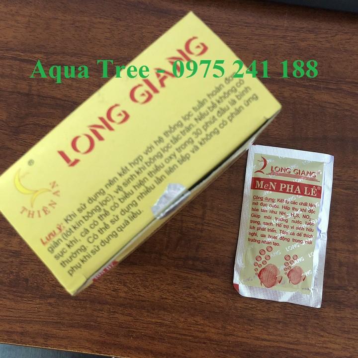 Men pha lê làm trong nước bể cá