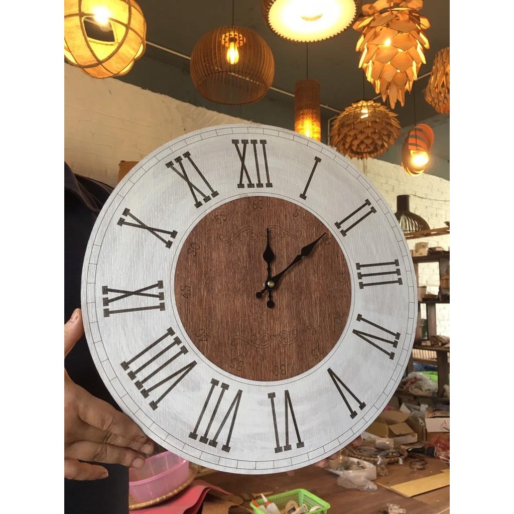 Đồng hồ trang trí _ đồng hồ gỗ