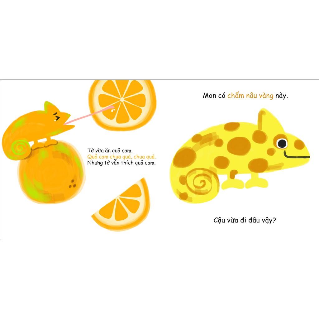 Ehon Ơ! Tắc kè là nhà ảo thuật Ehon Nhật Bản dành cho bé từ 0 6 tuổi - Bản Quyền