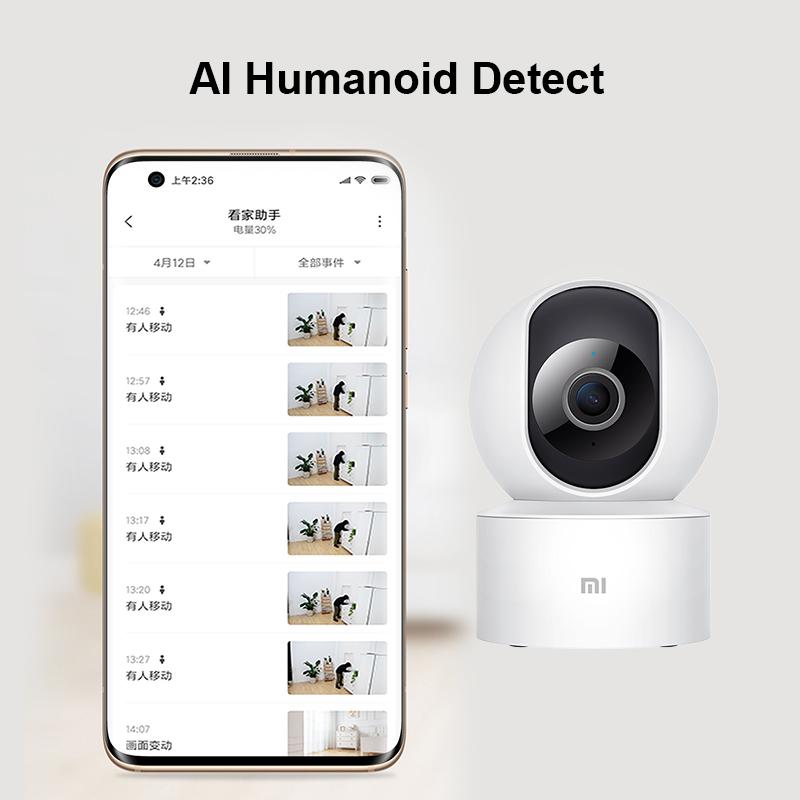 Máy ảnh thông minh Xiaomi SE 360 PTZ 1080p Mi Home Baby AN TOÀN Giám sát bảo mật