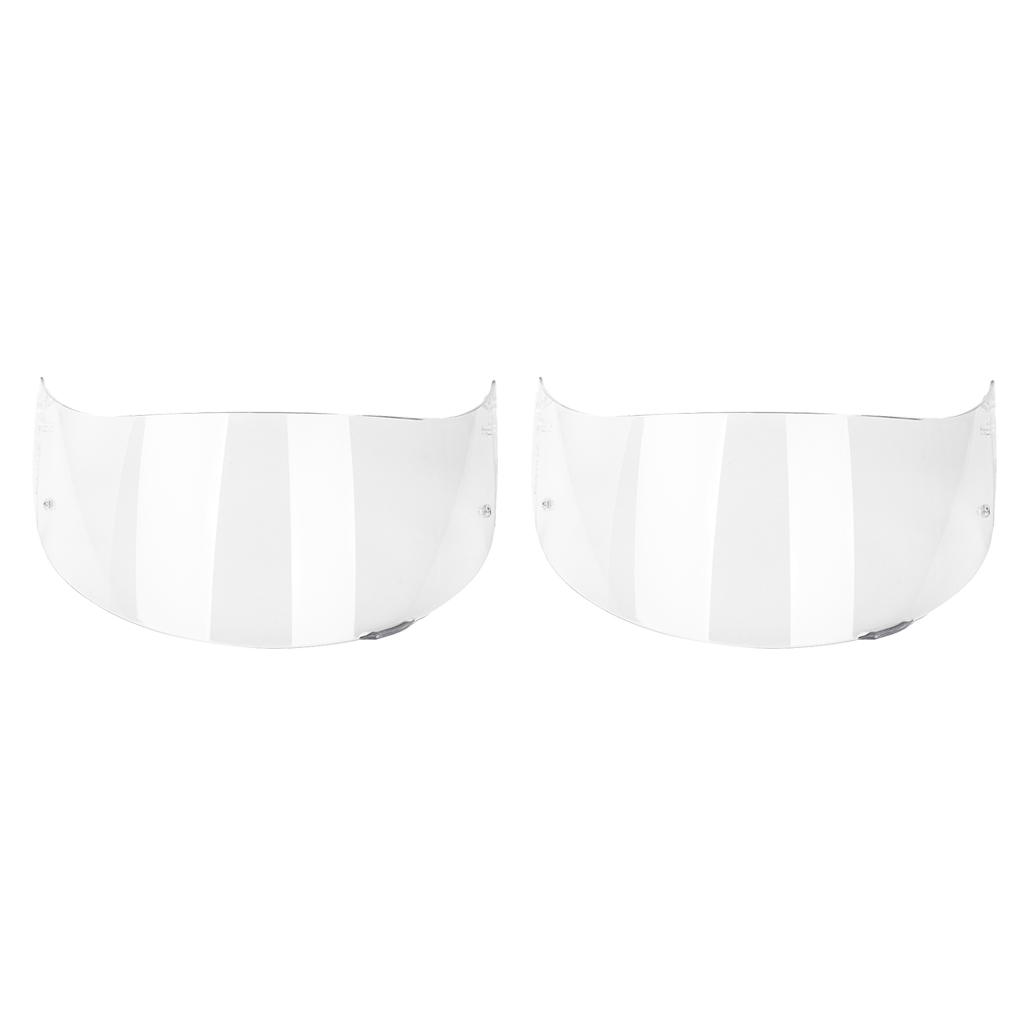2 Pieces Motorcycle Helmet HD Visor for X14 NXR Motor Sun Shield Clear