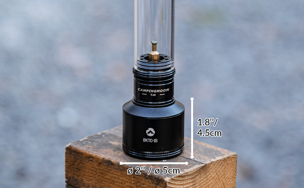 Vỏ Bình gas có thể sạc lại Campingmoon TC-15 / BKTC-1