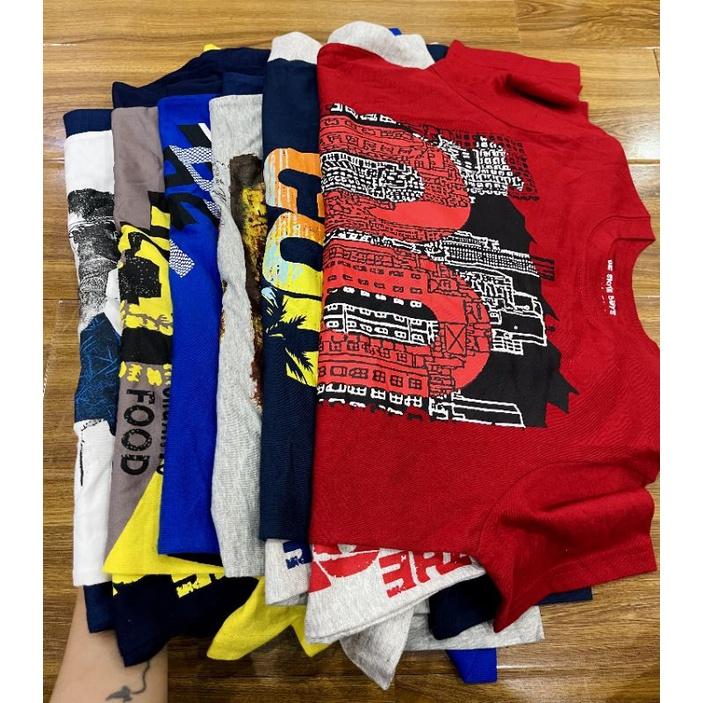Bộ cotton vải xuất dư size đại cho bé