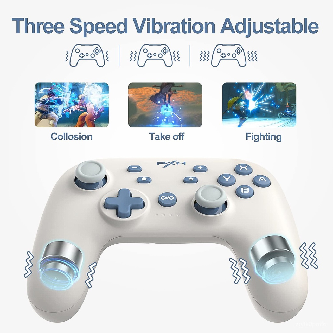 Tay cầm chơi game không dây Vinetteam PXN P50 dành cho IOS/ PC/ Nitendoswitch - hàng chính hãng