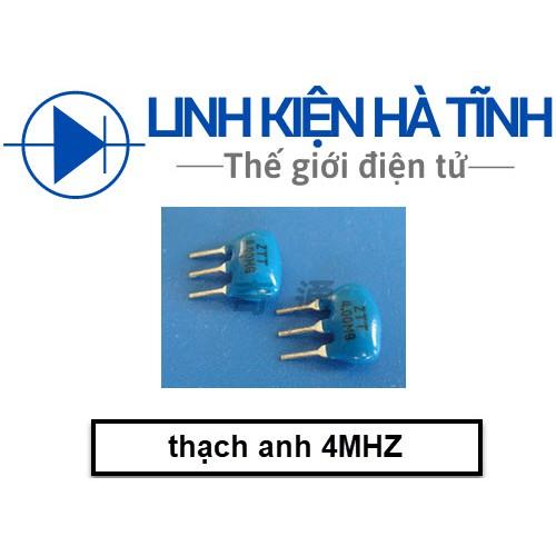 THẠCH ANH MÁY GIẶT 4.000MHZ 4M 4.0M THẠCH ANH 3 CHÂN 4MHZ 4M