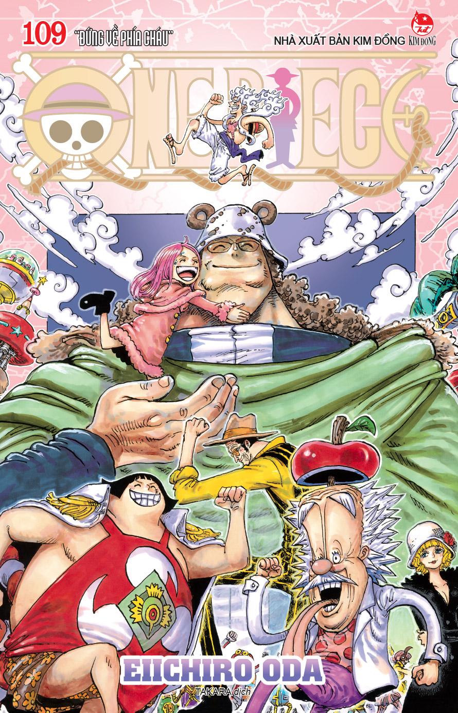 Sách - One Piece - Tập 109 - “Đứng Về Phía Cháu” - Bản Bìa Áo