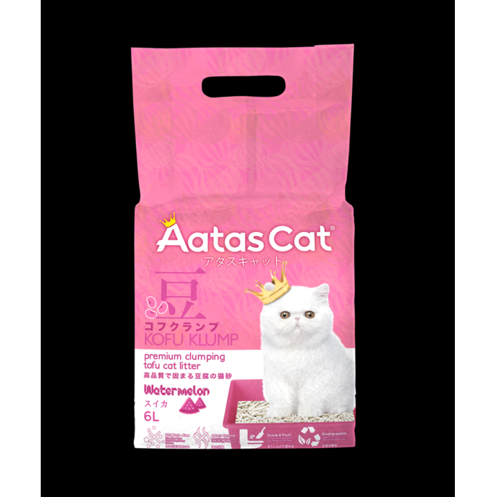 Aatas Cat Tofu 6L - Cát Đậu Nành Cho Mèo - Made in Singapore