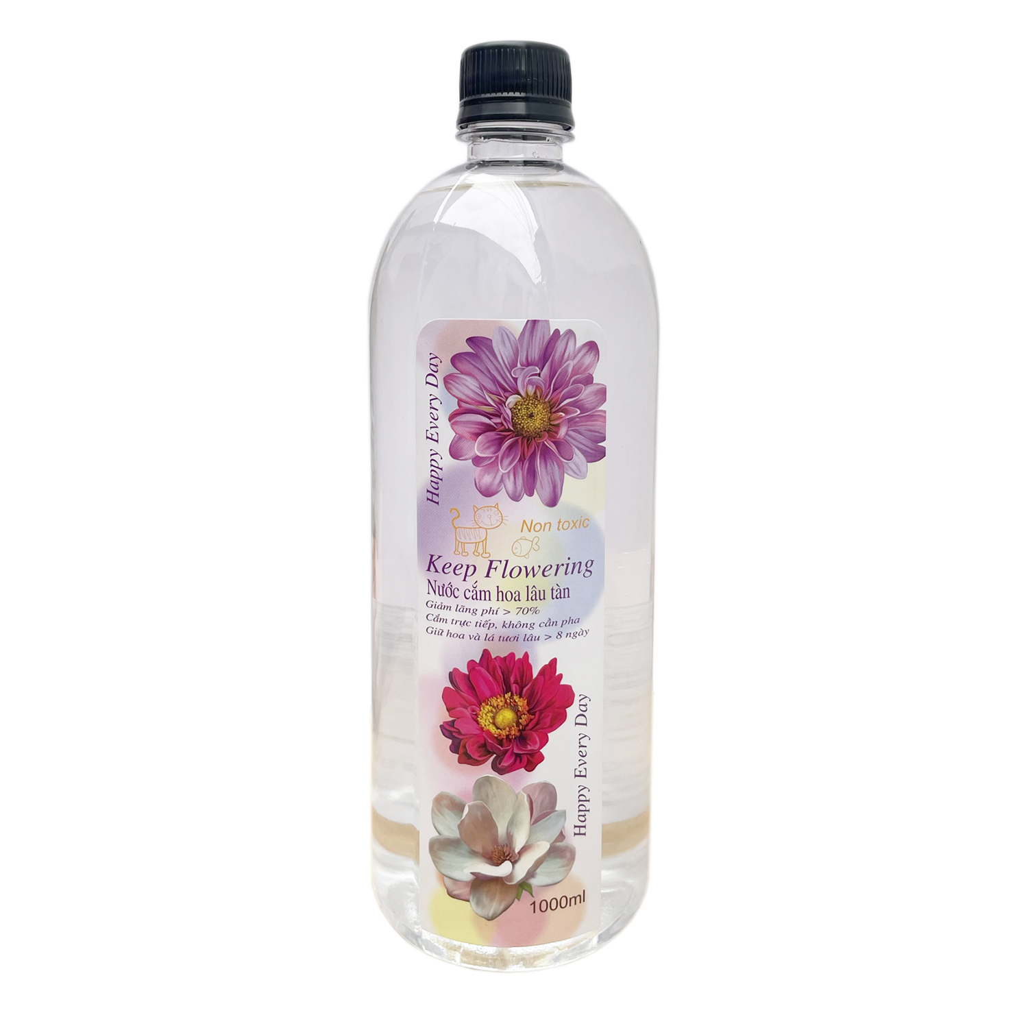 Nước cắm hoa lâu tàn Keep Flowering