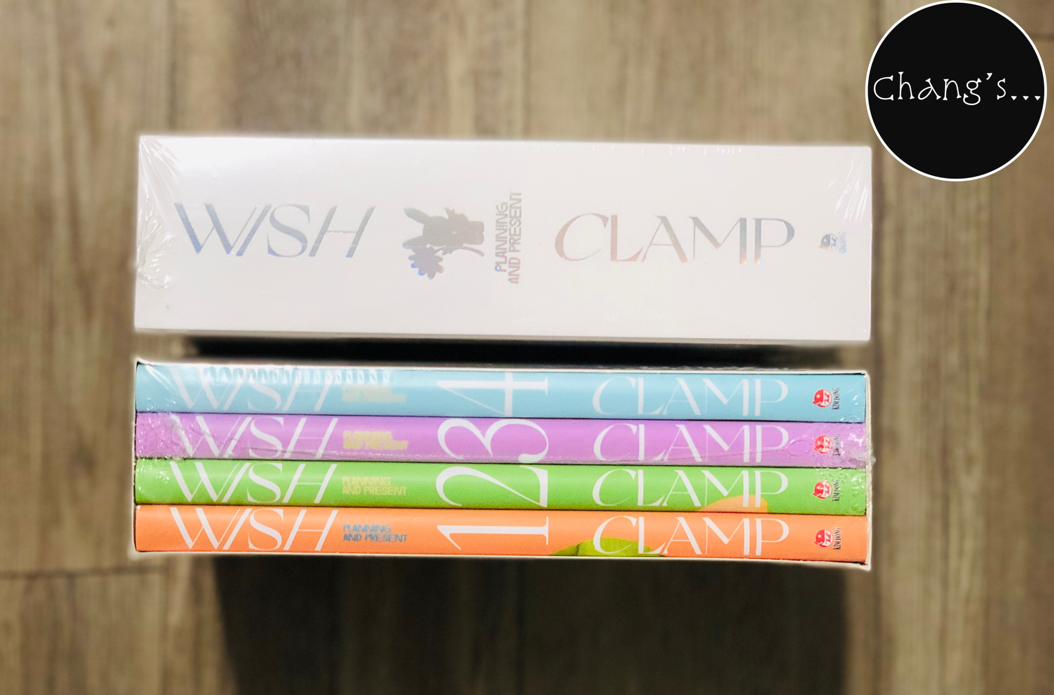 Boxset Wish - Clamp (Trọn bộ 4 tập nguyên seal)