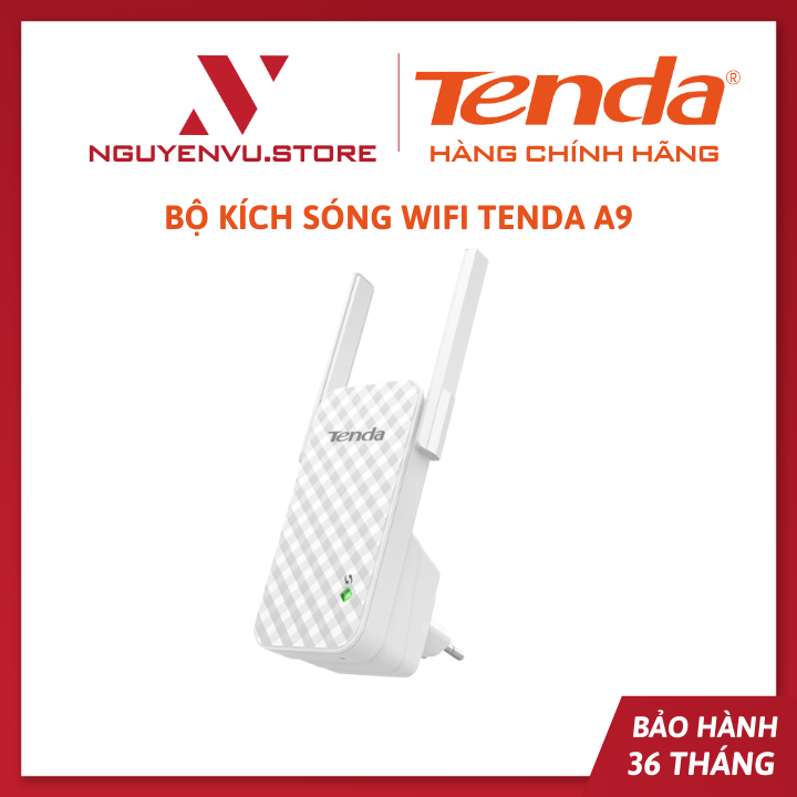 Bộ Kích Sóng WiFi Tenda A9 | Chuẩn N Tốc Độ 300Mbps - Hàng Chính Hãng