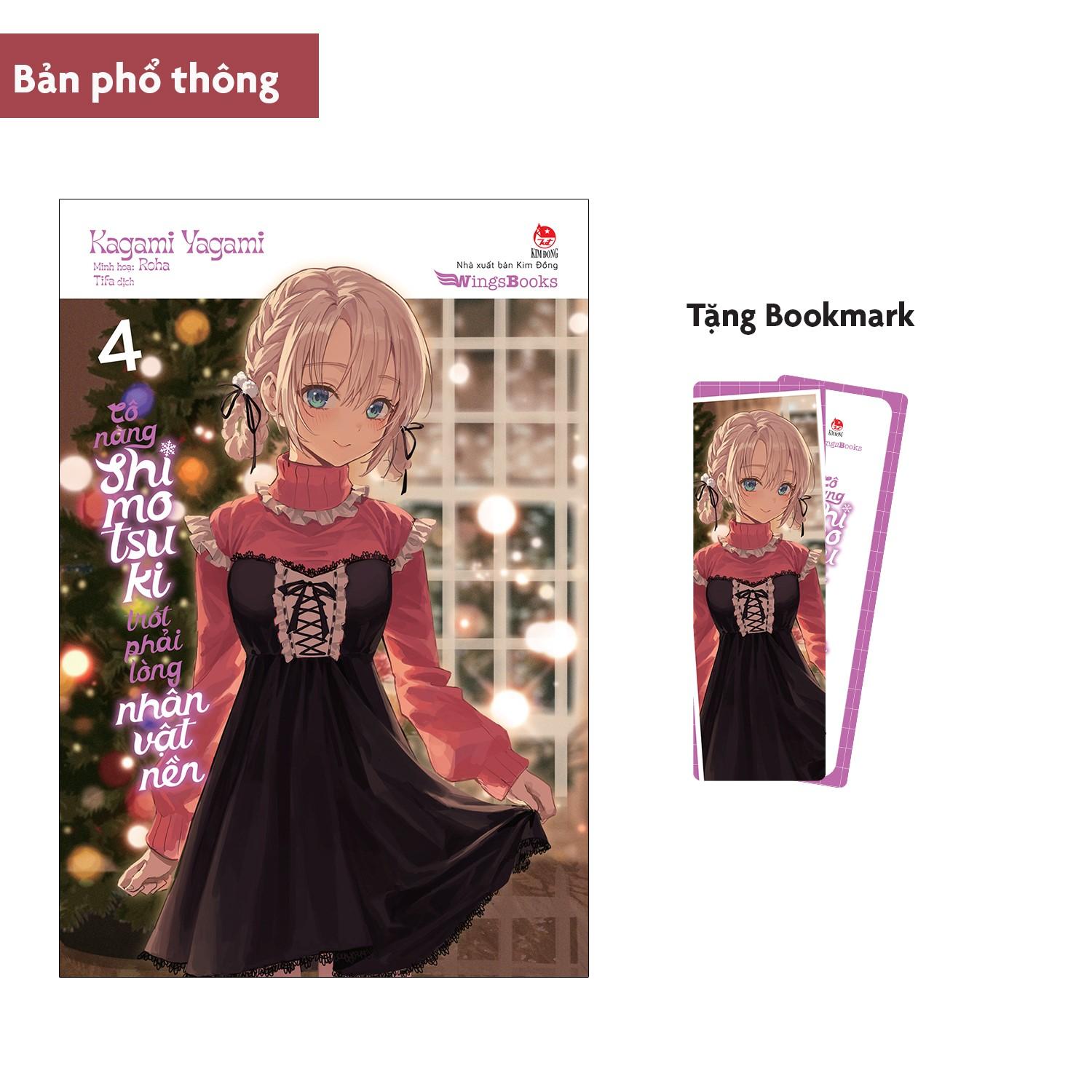 Cô Nàng Shimotsuki Trót Phải Lòng Nhân Vật Nền - Tập 4 - Tặng Kèm Bookmark