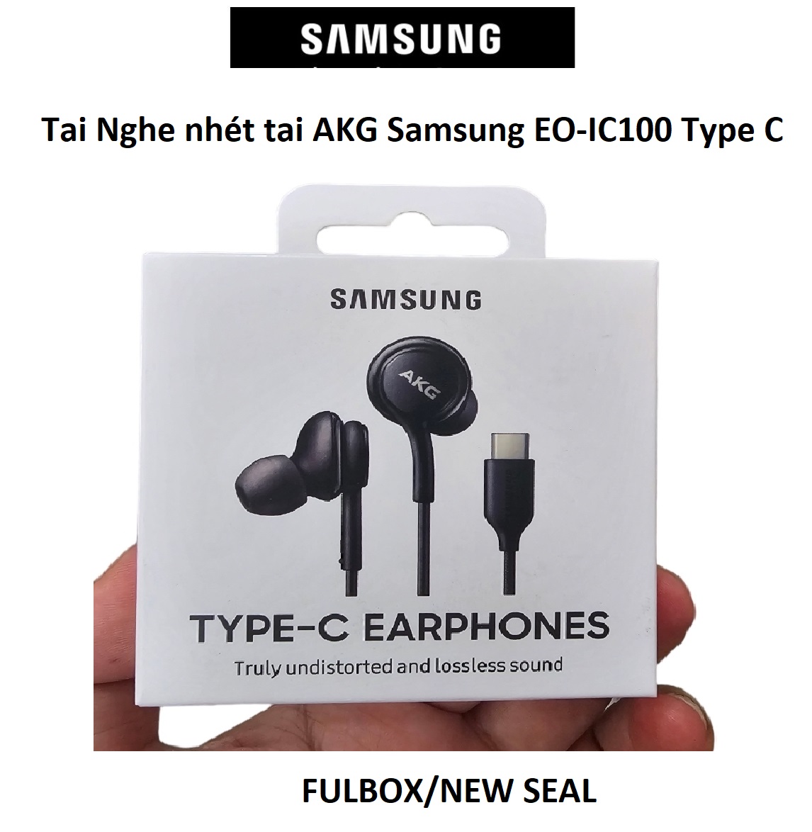 Tai nghe có dây Samsung Type-C EO-IC100 - Hàng chính hãng