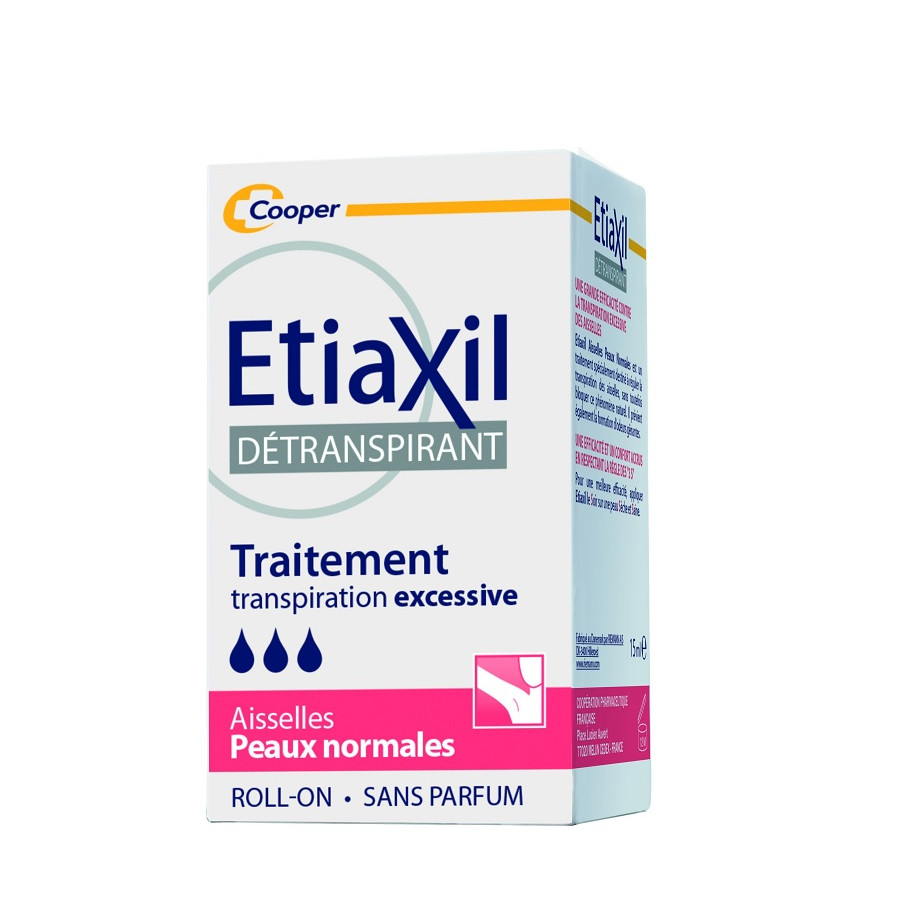 [MẪU 2020] Lăn khử mùi Etiaxil Detranspirant Traitement Aisselles 15ml