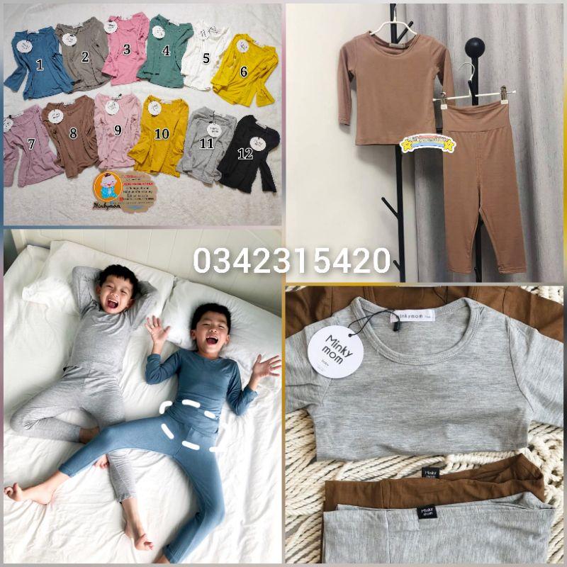 - Bộ Dài Tay Thun Lạnh Nằm Điều Hoà