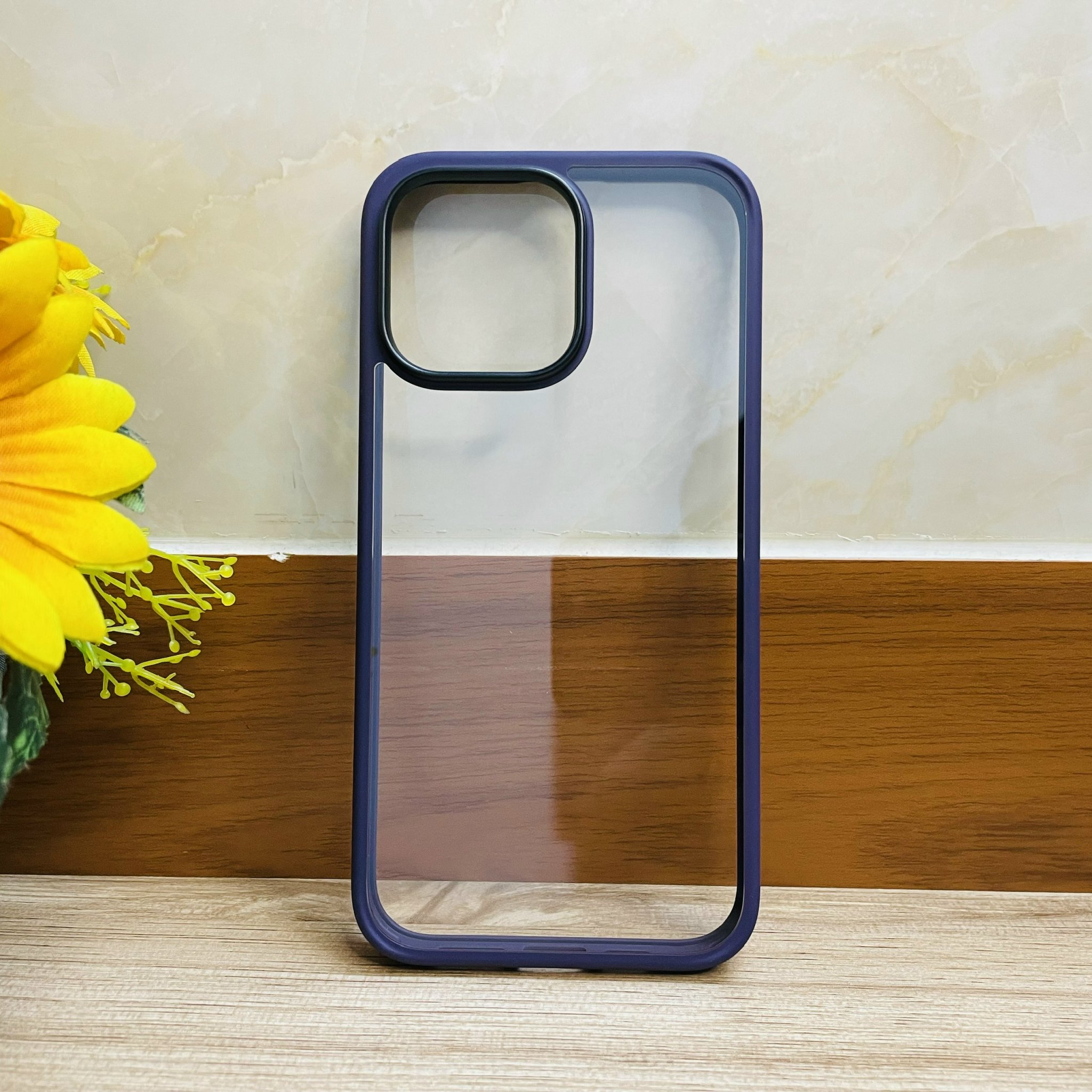 Ốp lưng dành cho iPhone 14 Pro Max Rock viền màu- Hàng chính hãng